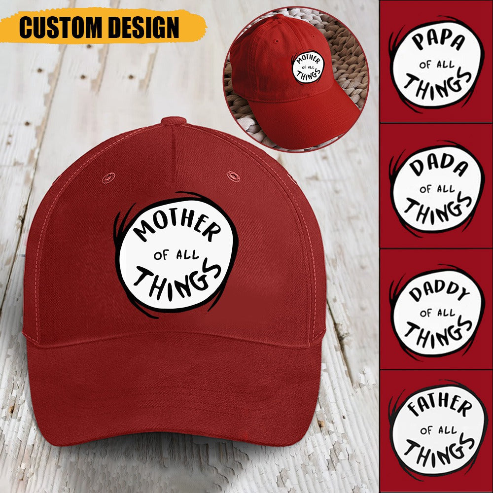 Who Of All Things - Personalized Cap