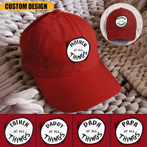 Who Of All Things - Personalized Cap
