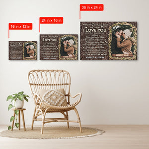 When I Say I Love You More Poster - Gift For Couple