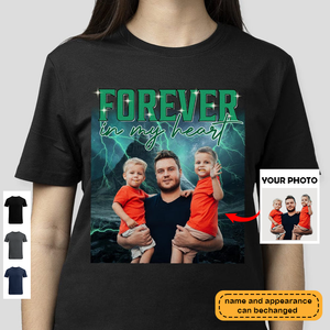 Custom Face Portrait Photo With Retro Style Shirt