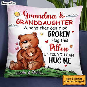 Personalized Grandma Grandkid Pillow