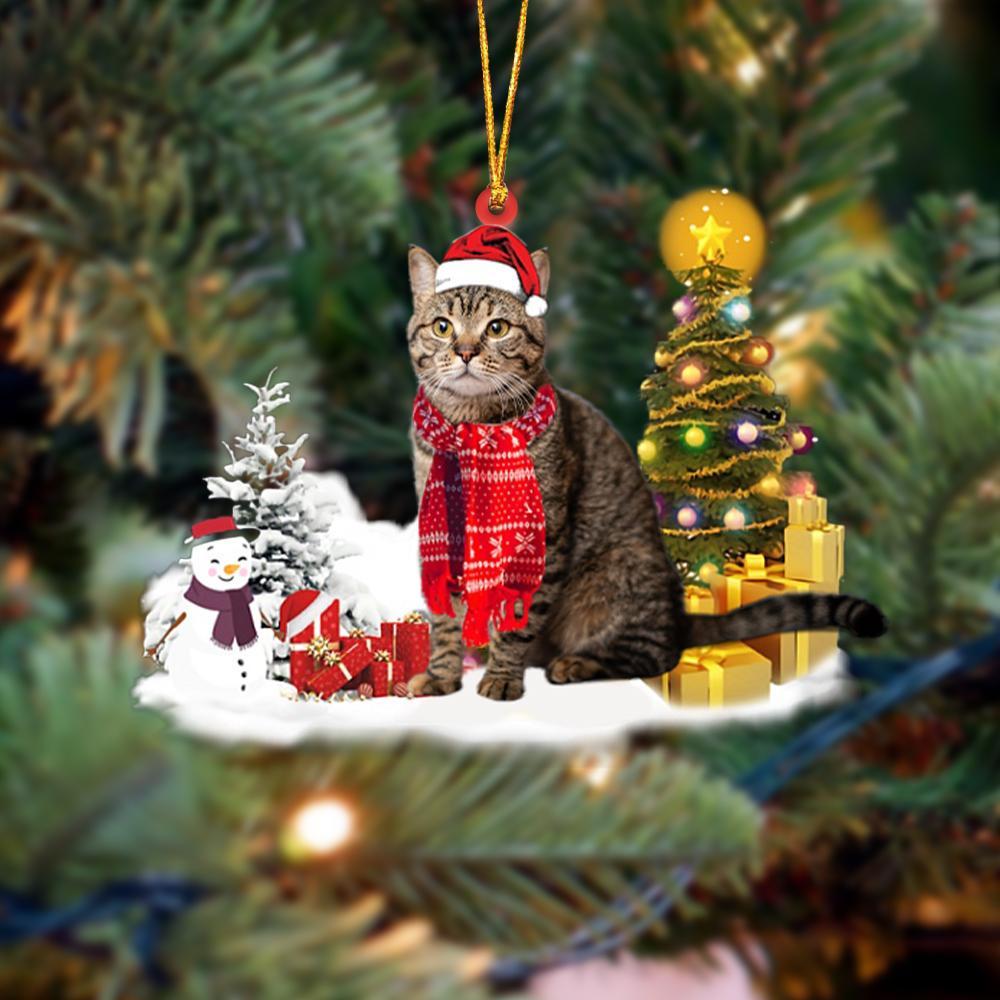 Ocicat Cat Christmas Ornament