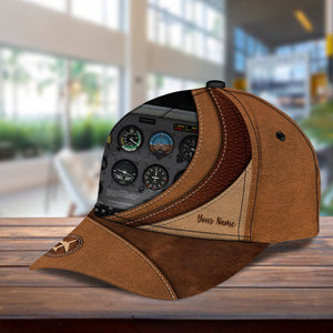 Personalized Pilot Classic Cap, Personalized Gift for Pilot