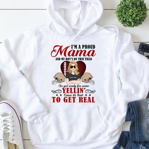 American Football Get Ready For Some Yellin' Cause It's About To Get Real Custom Shirts