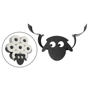 Hanging Sheep Toilet Paper Shelf