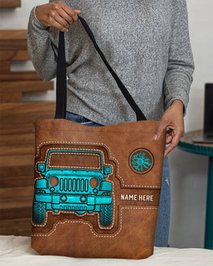 Personalized Off-Road Girl Tote Bag