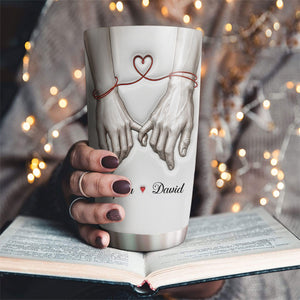 Never Forget That I Love You - Personalized Custom 3D Inflated Effect Tumbler
