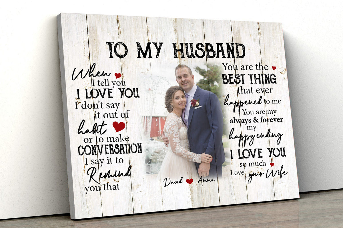 Personalized Wedding Anniversary Gift Couple Gift Custom Photo Poster
