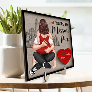Couple You Are My Favorite Thing To Do Personalized 2-Layer Wooden Plaque