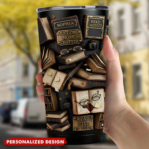 Reading Book 20oz Tumbler - Personalized Gifts For Book Lovers