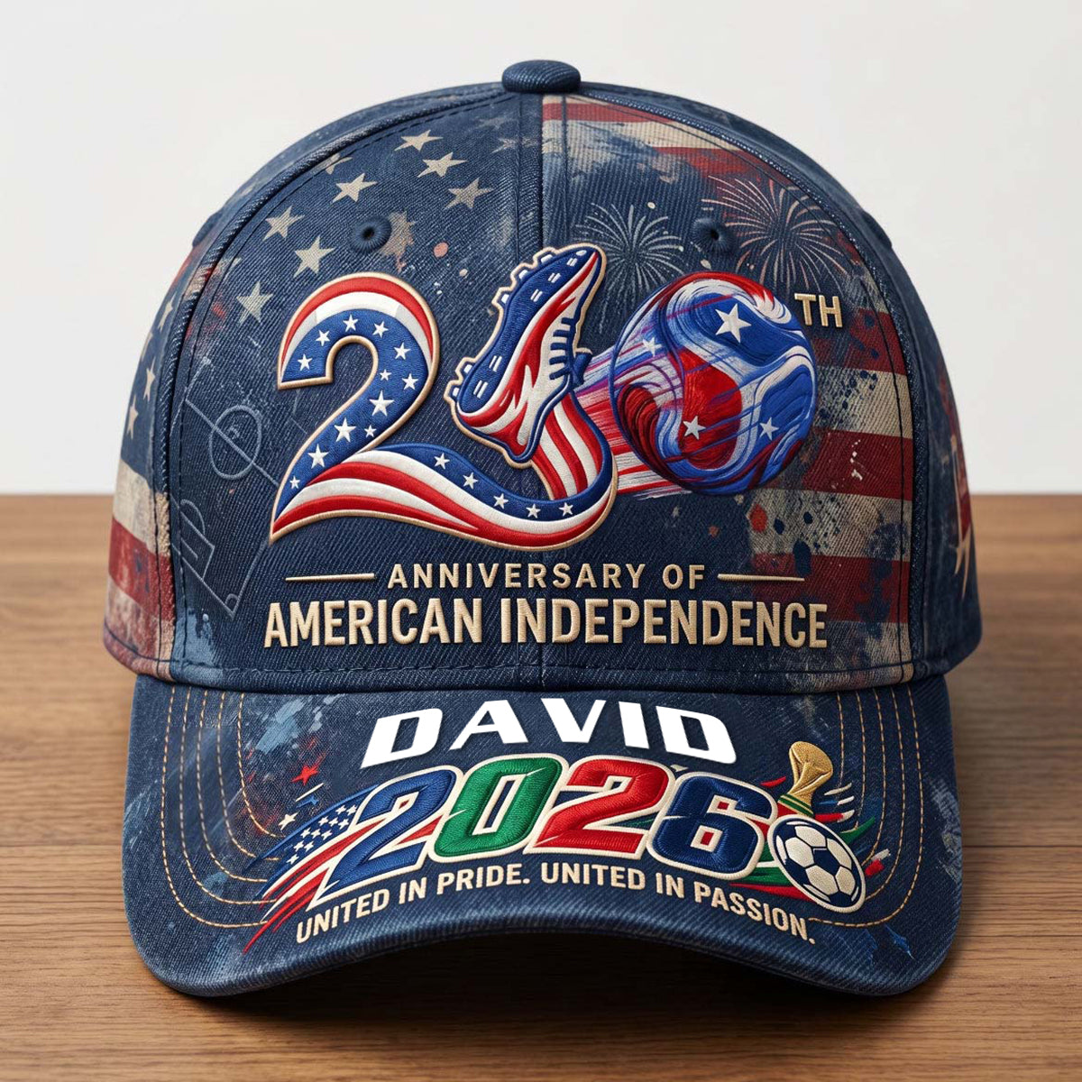 Proud Festive Classic Cap, Personalized Gifts For Patriot Sport