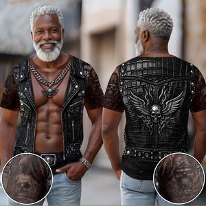 Custom Funny Motorcycle - Personalized All-Over-Print T-Shirt