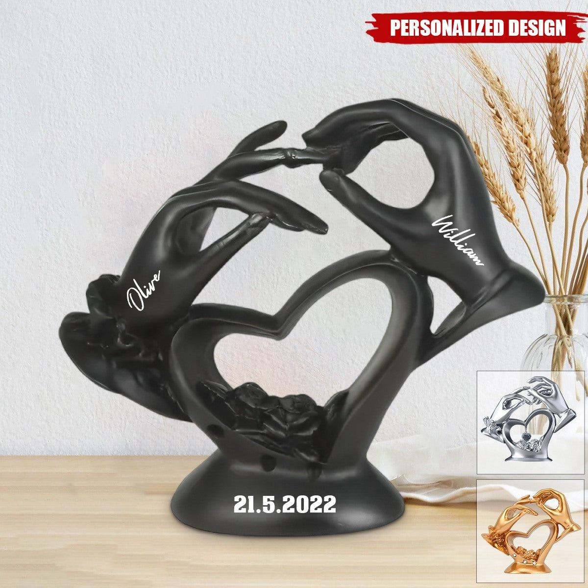 Anniversary Gifts For Couple-Personalized Couple Custom Shaped Acrylic Plaque