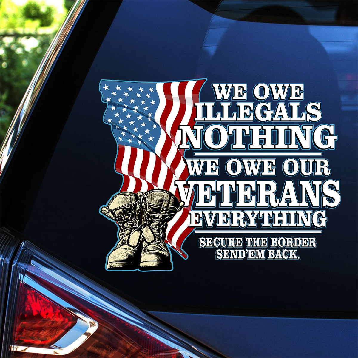 We Owe Veterans Everything Sticker/Decal