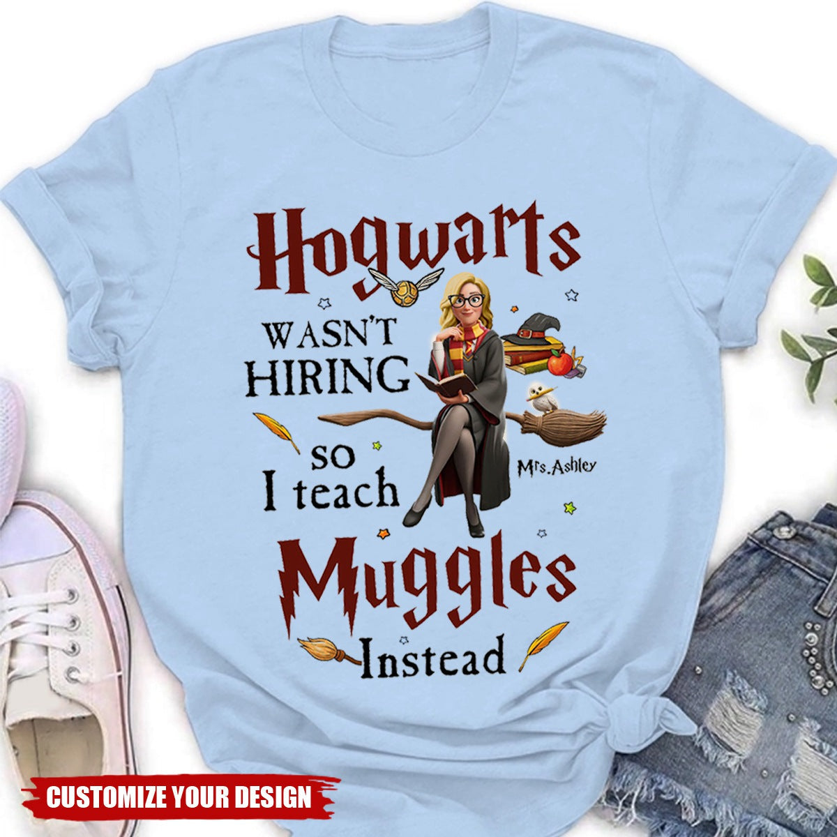 Magic Teacher Shirt - Personalized Gifts For Teacher