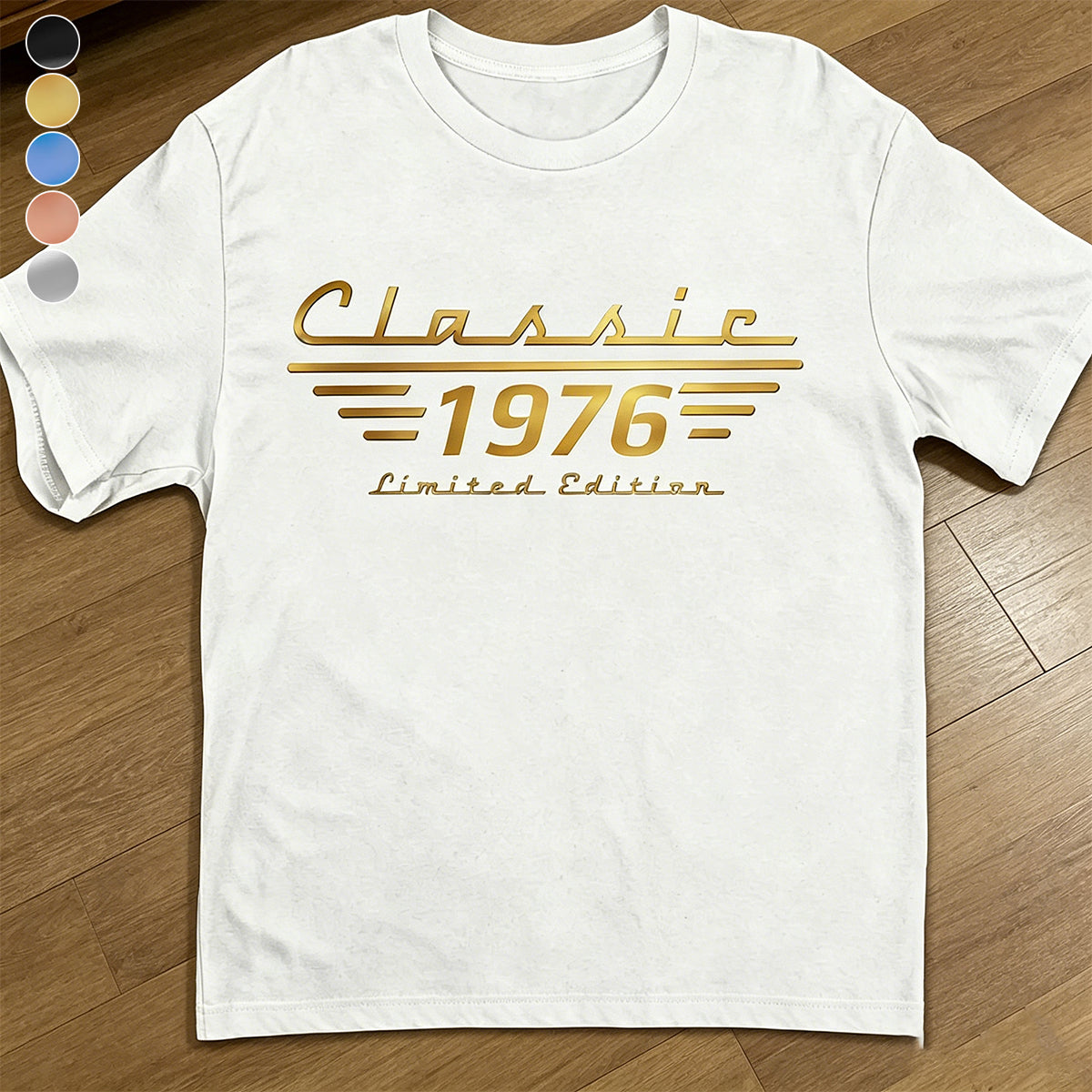 Custom Birthday Unisex T-shirt - Personalized Birthday Gifts For Dad, Grandpa, Besties, Family, Yourself - Just A Little Iconic