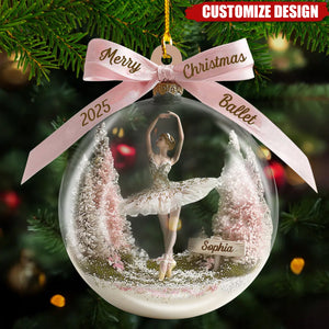 Awesome Ballet - Personalized Ballet Ornament