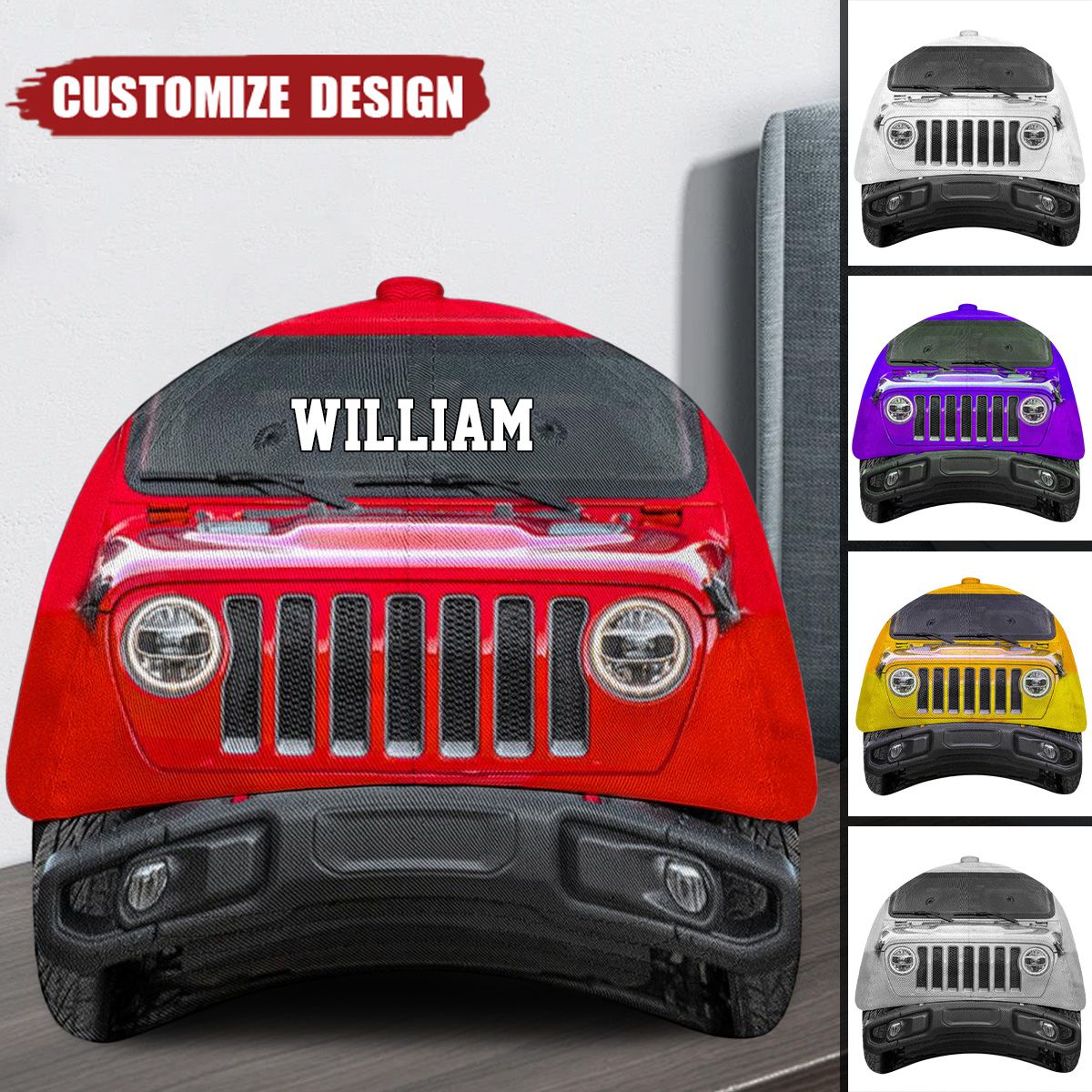 Personalized Off-road Car Cap