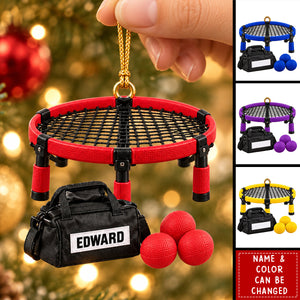 Personalized Spikeball Christmas Ornament, Spikeball Player Gift
