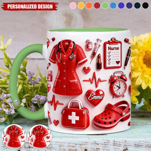 Nurse Life-Personalized Nurse Mug
