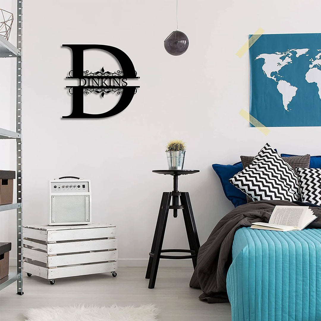 Personalized Letter Name Stainless steel Sign