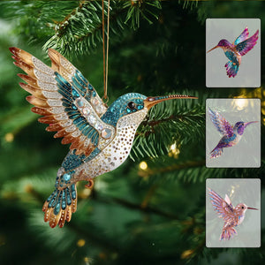New Release - Hummingbird Ornament - Gift For Bird Lovers