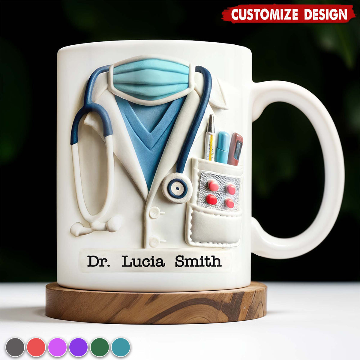 Personalized Coffee Mug - Gift for Healthcare Workers