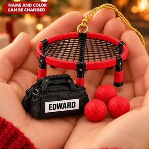 Personalized Spikeball Christmas Ornament, Spikeball Player Gift