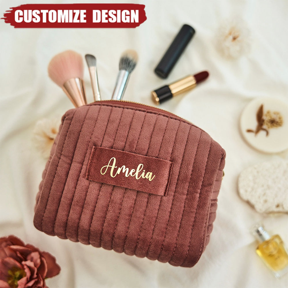 Custom Makeup Bag - Gift for Woman