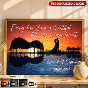 The Music Sounds Better With You-Personalized Poster