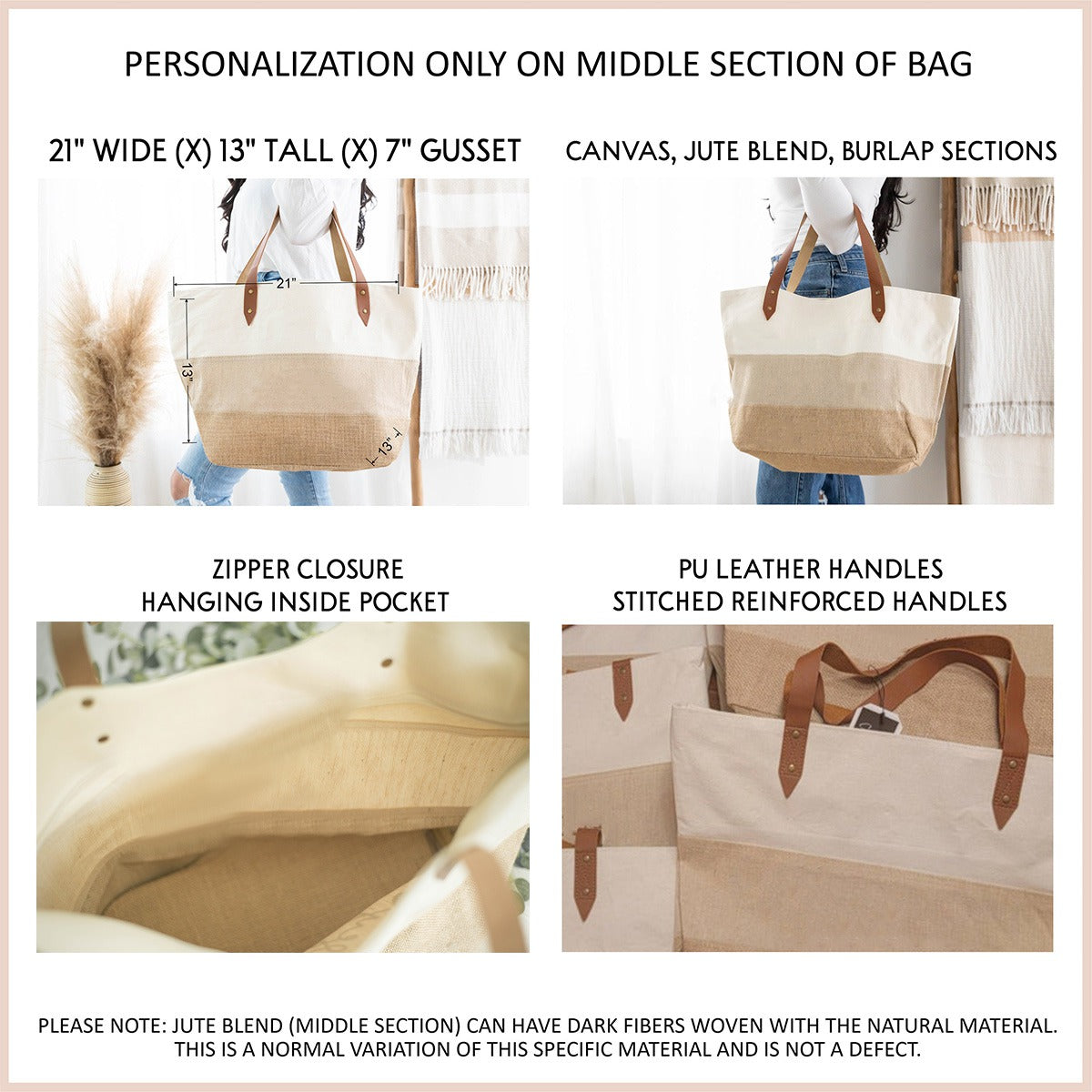 Personalized Teacher Teacher Canvas Tote Bag -  Gift For Teacher