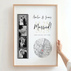 Personalised Couple Poster - Engagement Gift,Wedding Gift