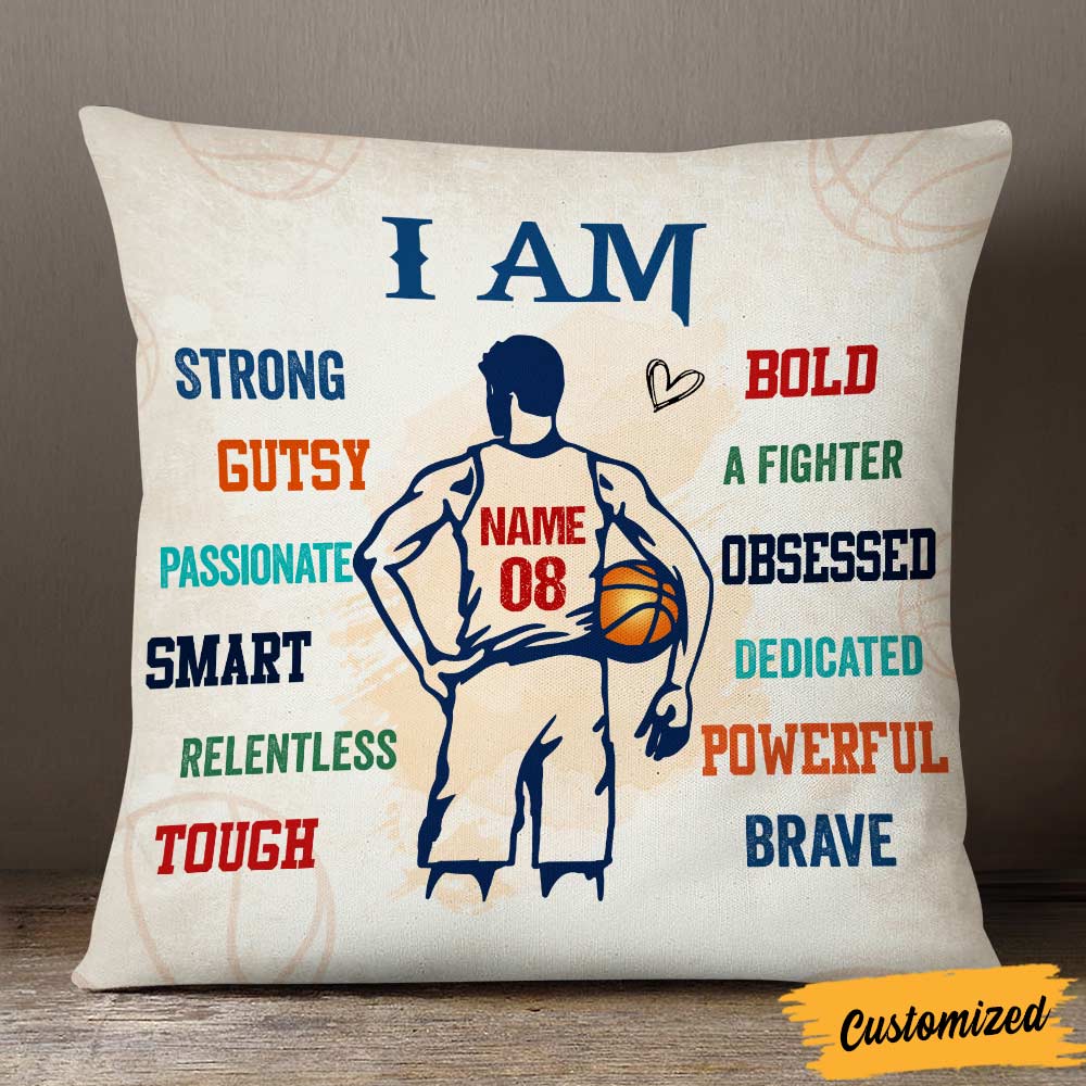 Love Basketball Pillow - Gifts For Basketball Boys/Girls-2