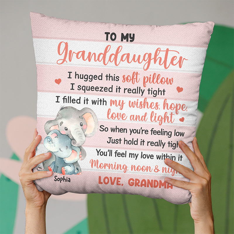 You Will Feel My Love - Family Personalized Custom Pillow - Gift For Family Members