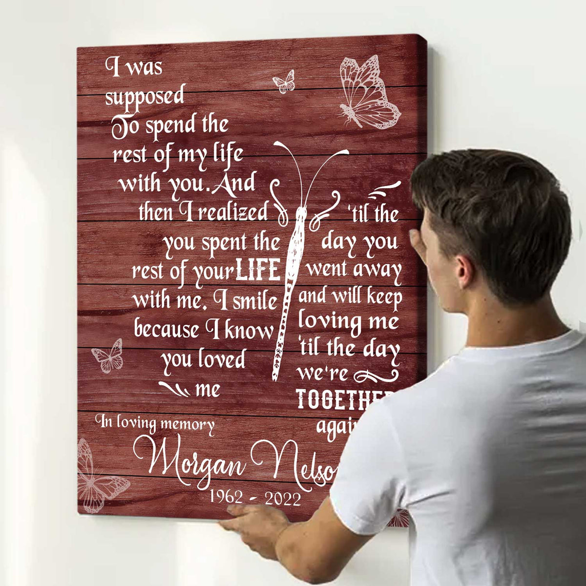 In Loving Memory Personalized Gifts, Personal Memorial Gifts, Memorial Poster Prints