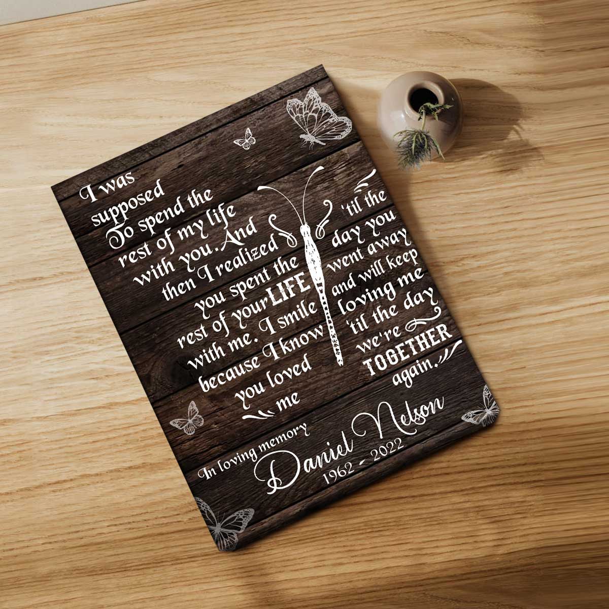 In Loving Memory Personalized Gifts, Personal Memorial Gifts, Memorial Poster Prints