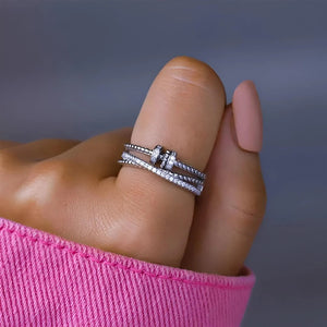 FOR DAUGHTER/GRANDDAUGHTER - DRIVE AWAY YOUR ANXIETY FIDGET RINGS