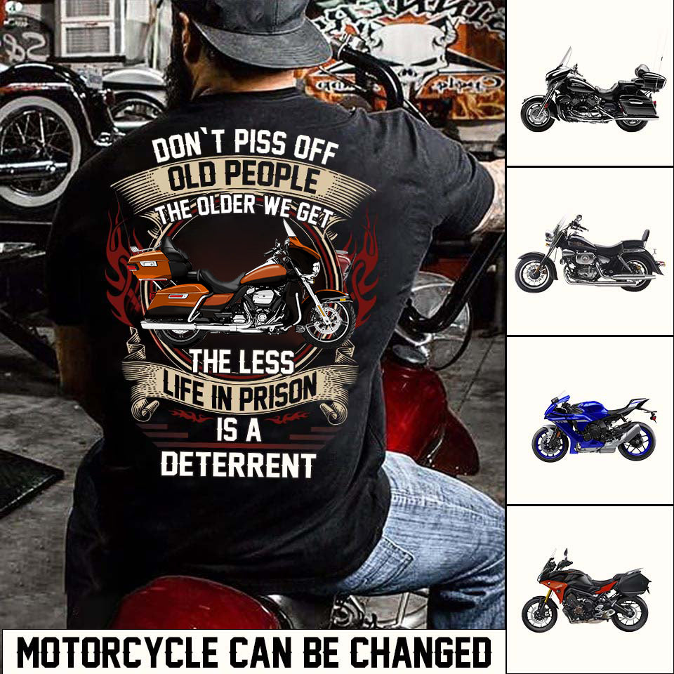 Motorcycle Personalized Shirt, Personalized Gift for Motorcycle Lovers, Motorcycle Riders