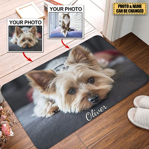 Personalized Custom Photo Doormat-Gift For Pet Lovers