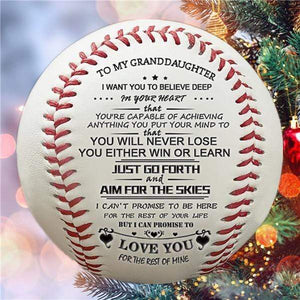 You Will Never Lose - Baseball To My GrandDaughter