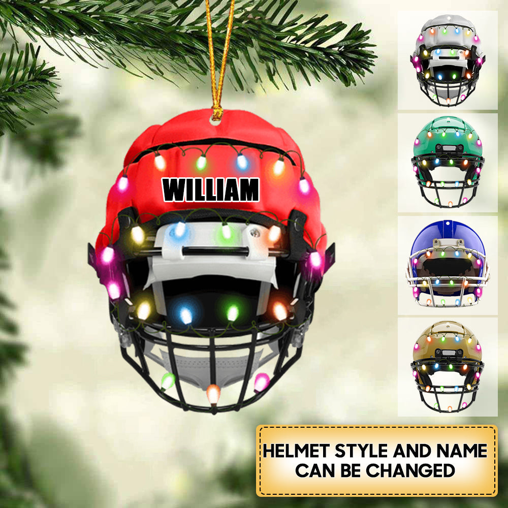 Personalized Football Helmet Tumbler