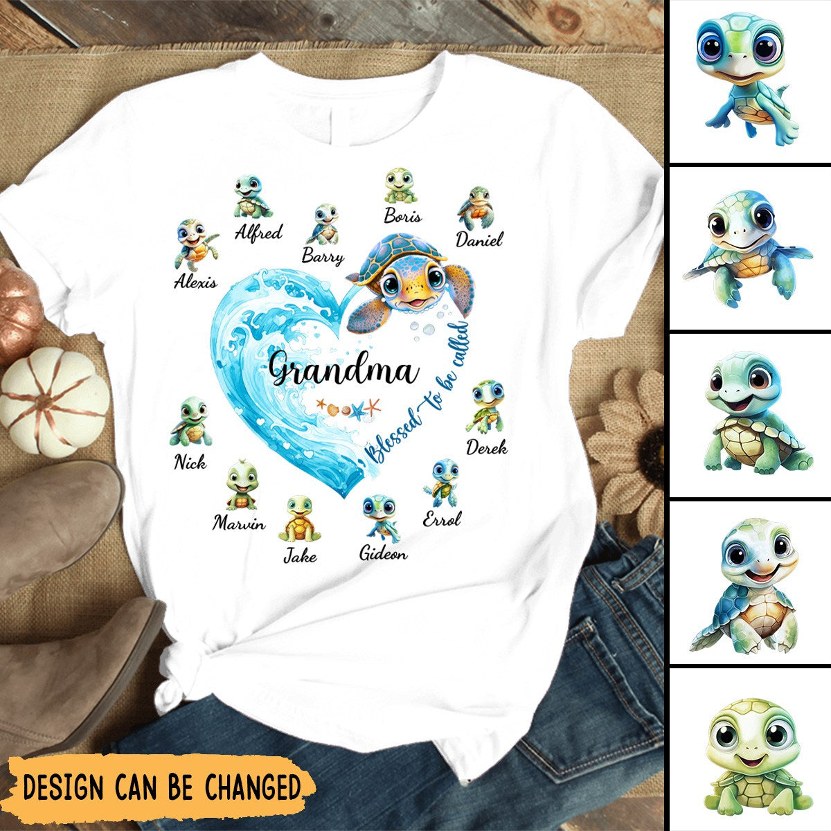 Grandma Gift Turtle Blessed To Be Called Nana Shirt Laihair grandma-gift-turtle-blessed-to-be-called-nana-shirt-laihair