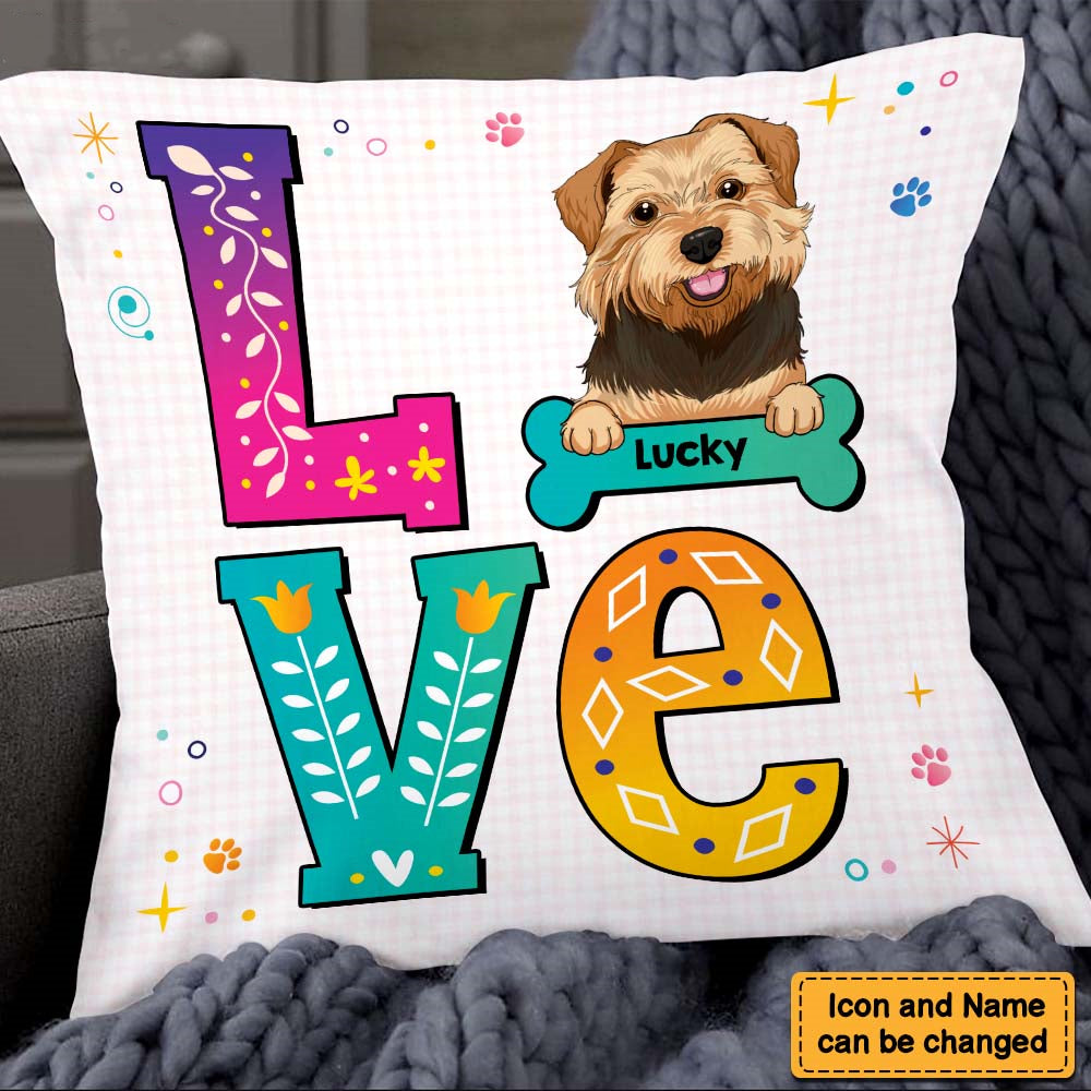 Gift For Dog Lover Pillow