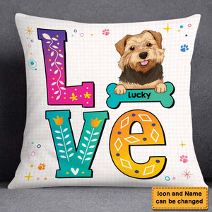 Gift For Dog Lover Pillow