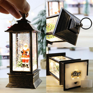Early Christmas Sale-LED Lighted Spinning Christmas Lantern
