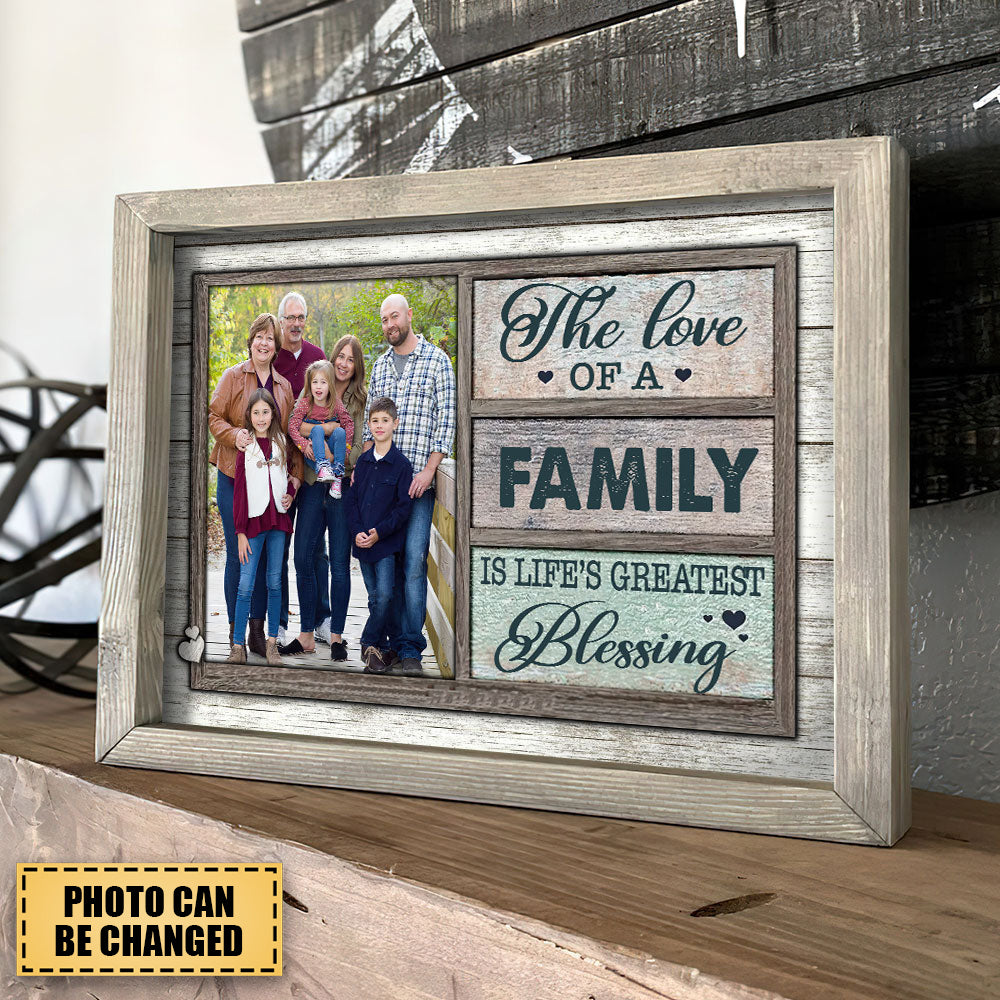 The Love Of A Family, Personalized Poster, Gift For Family