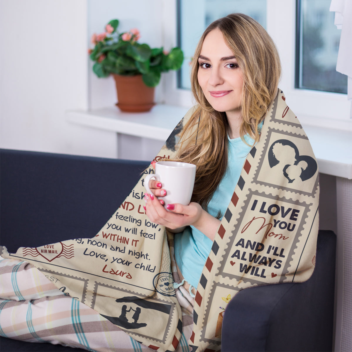 You Are Appreciated, Mom - Personalized Blanket - Birthday, Loving Gift For Mom