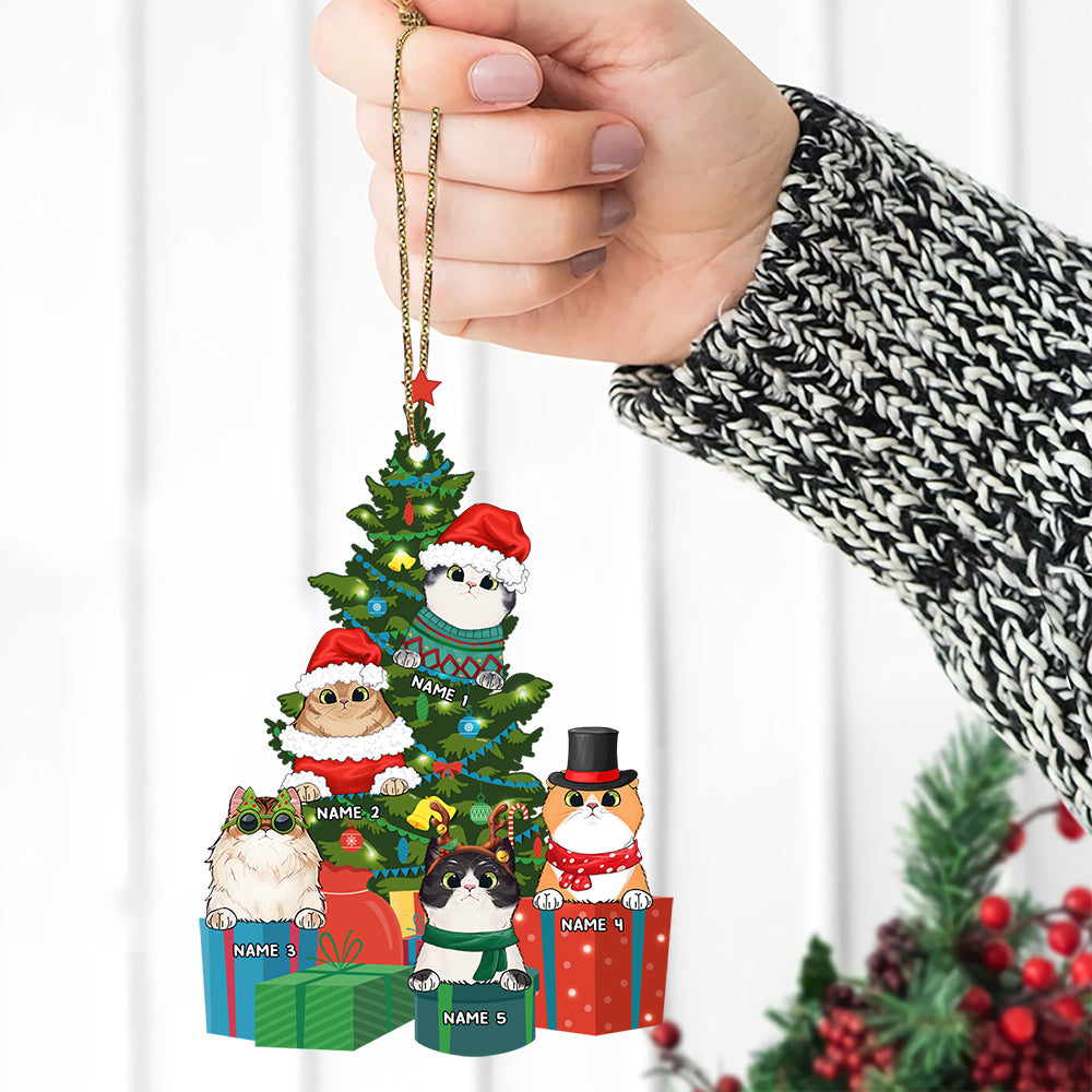 Customized Catmas Tree - Personalized Ornament