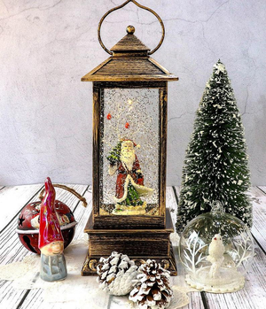 Early Christmas Sale-LED Lighted Spinning Christmas Lantern
