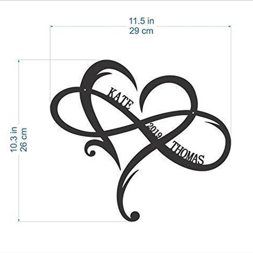 Personalized Couple Names Decorations